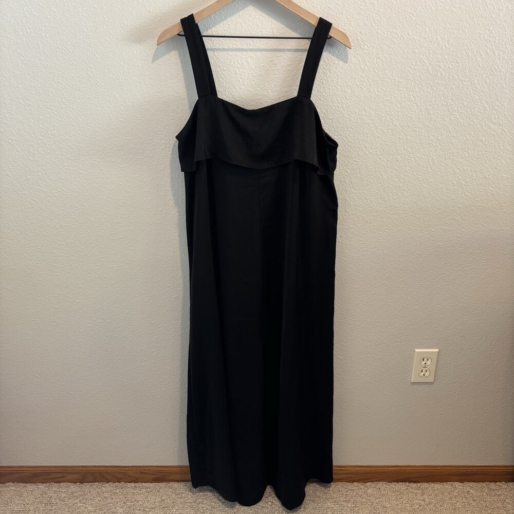 Banana Republic Black Midi Dress Women’s M